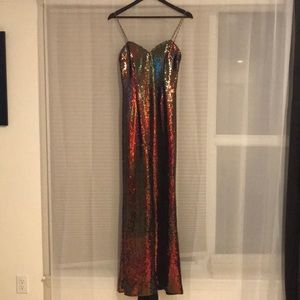 NWT Escada Couture sequined dress. Size 34.
